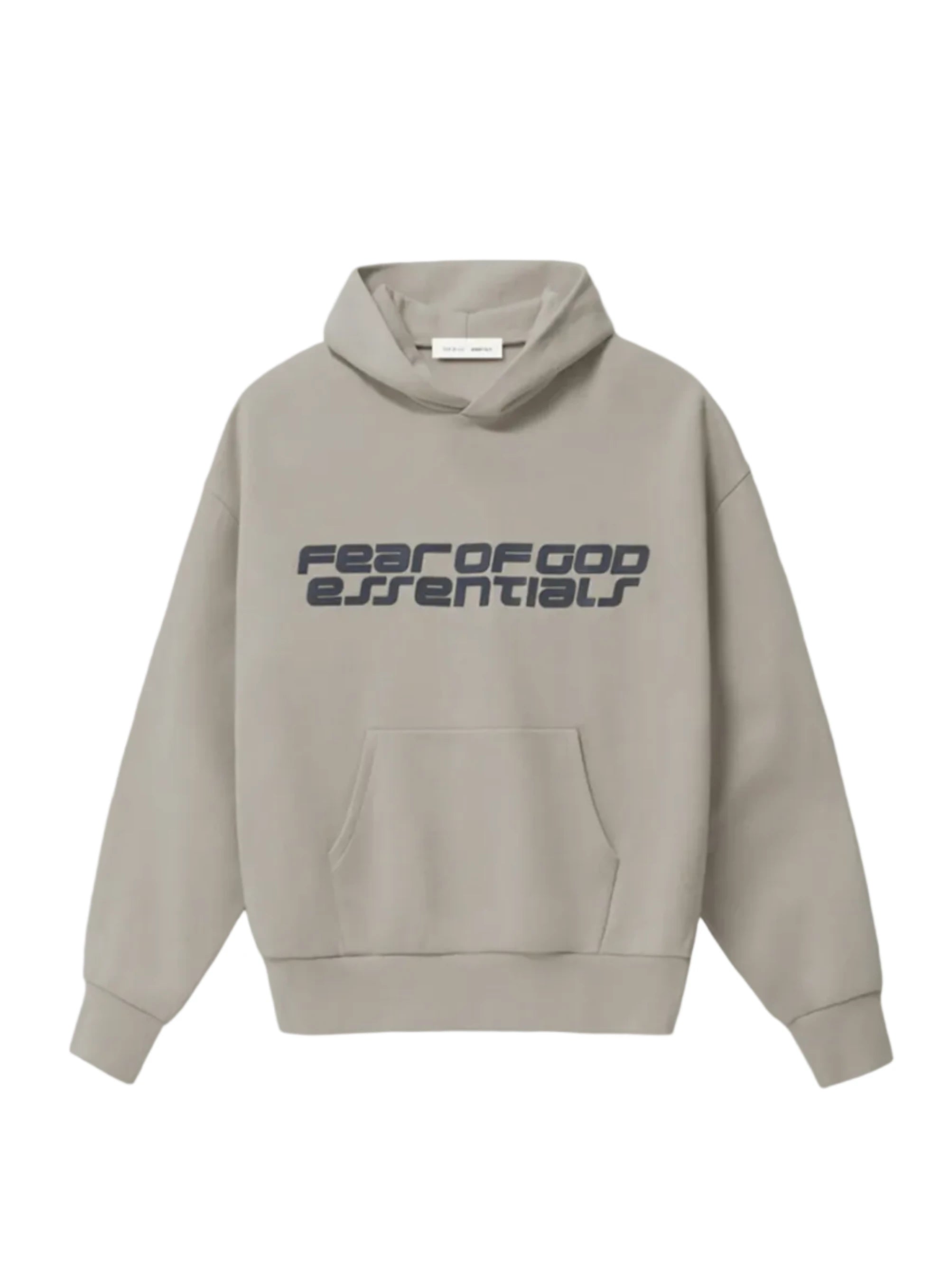 Fear of God ESSENTIALS Smoke Grey '90s Fleece Hoodie