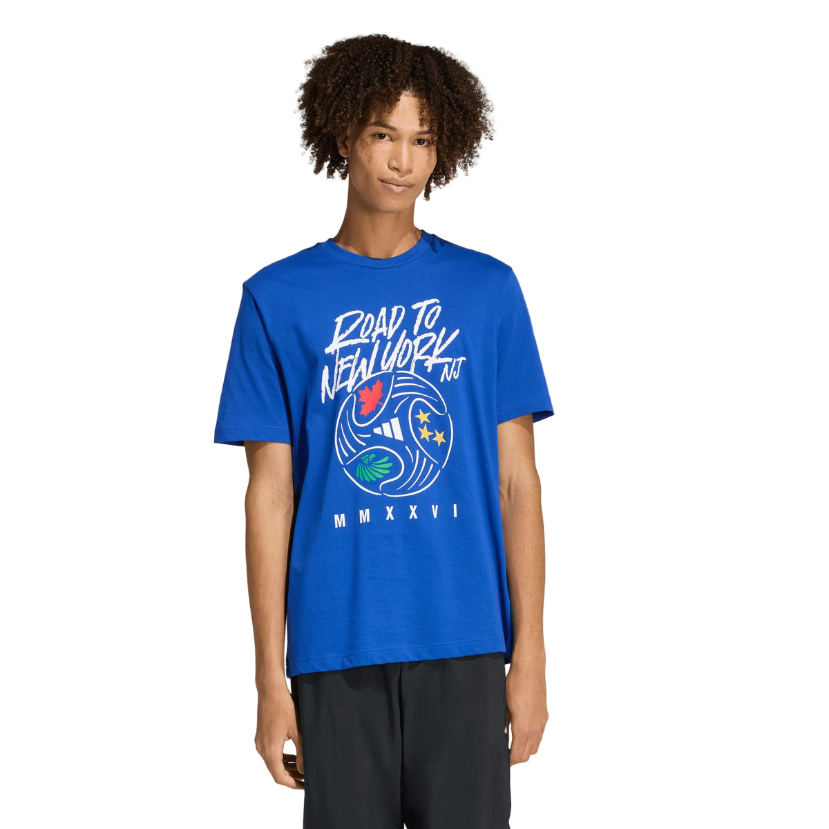 Adidas Camiseta Graphic Road To NY NJ Copa Mundial