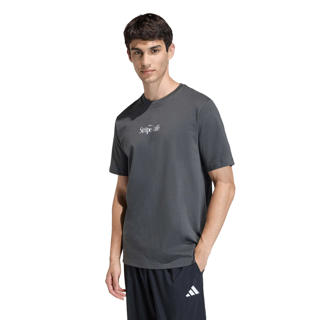 Adidas Camiseta Graphic Coffee Cafe Donut Box