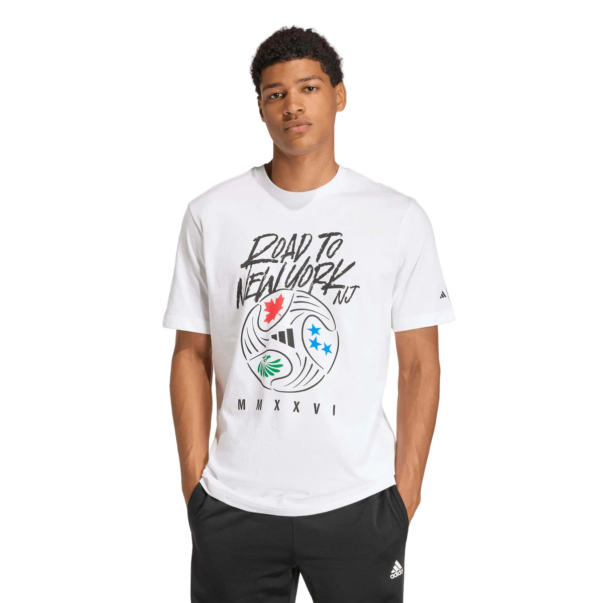Adidas Camiseta Road To NY NJ Copa Mundial FIFA 26