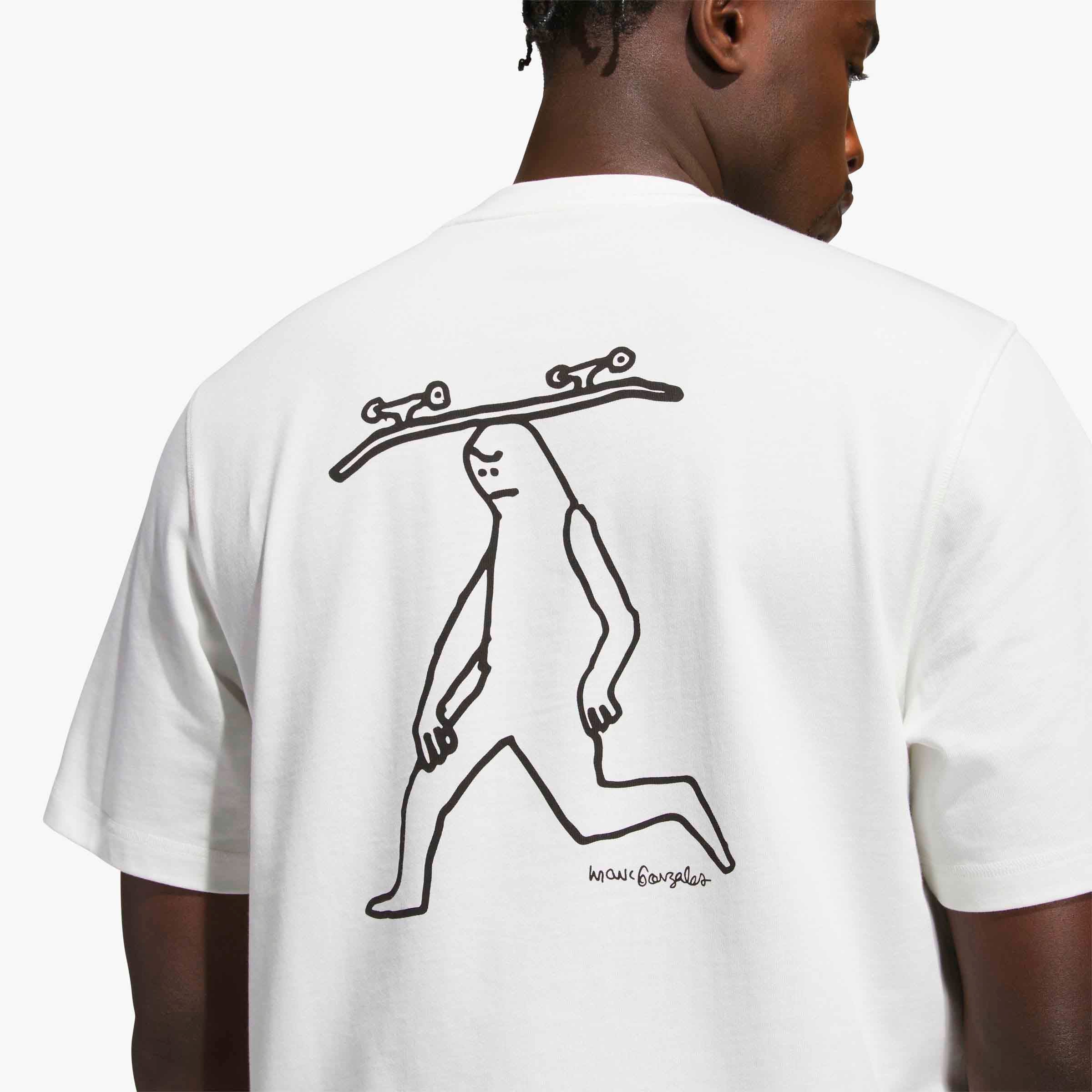 Adidas Camiseta Skateboarding X Mark Gonzales Skat