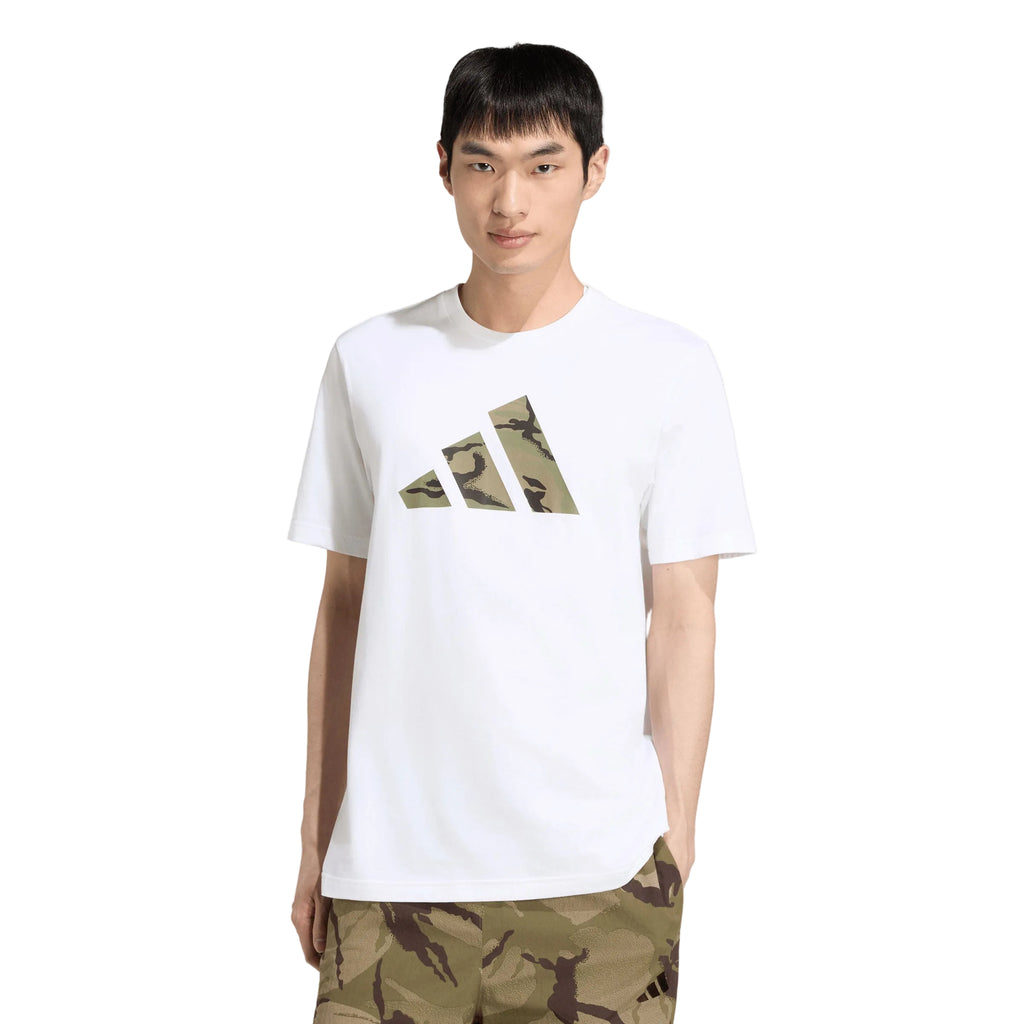 Adidas Camiseta Camuflaje Logotipo