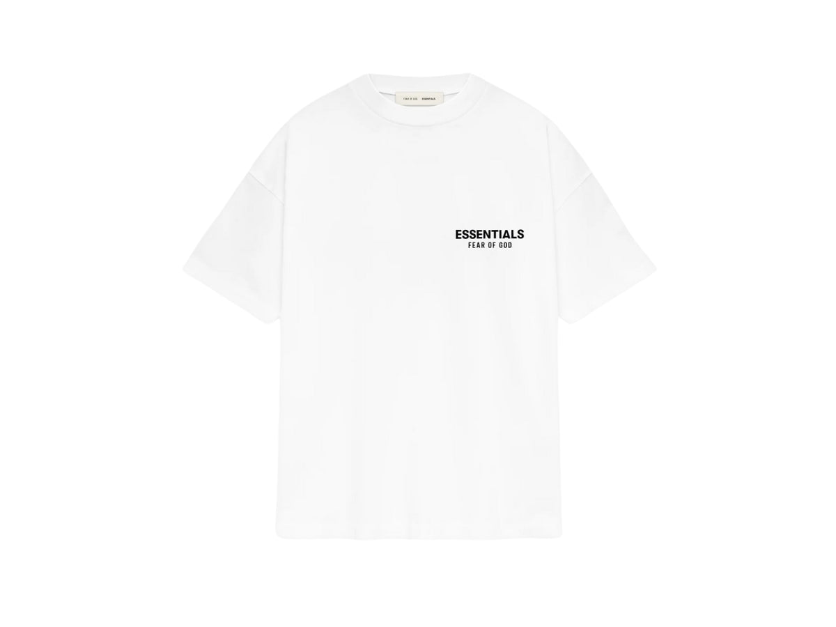 Fear of God Essentials Classic Short Sleeve Tee Bright White (SS25)