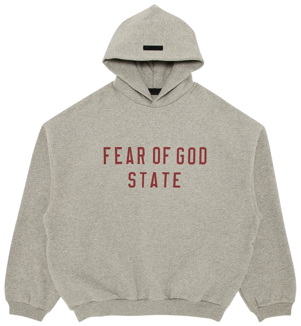 Fear of God Essentials Fleece Hoodie 'Dark Heather'