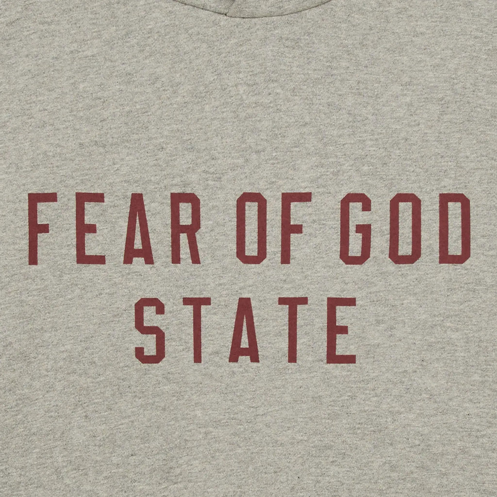 Fear of God Essentials Fleece Hoodie 'Dark Heather'