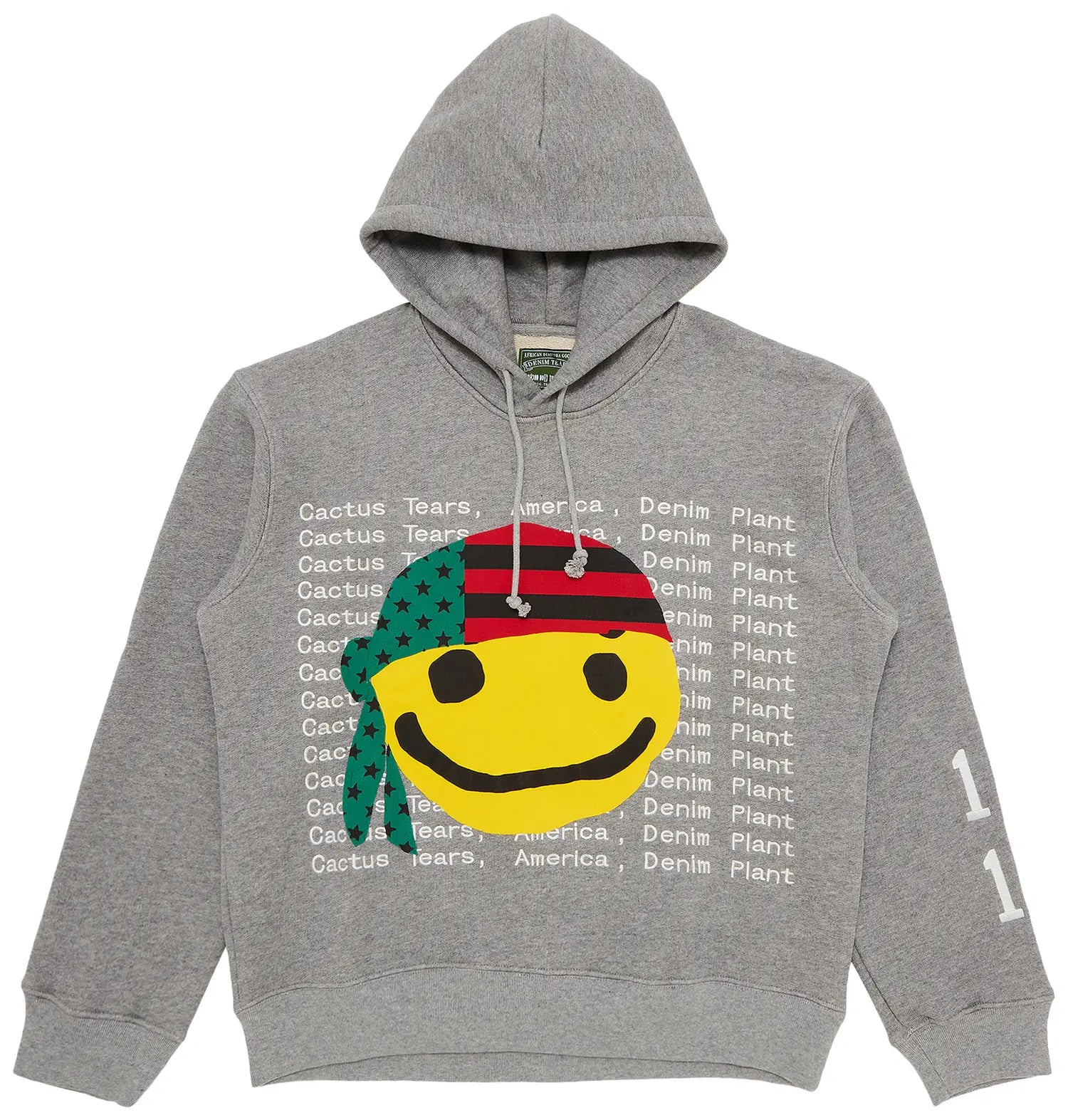 Denim Tears x Cactus Plant Flea Market Cactus Tears Hoodie 'Grey'