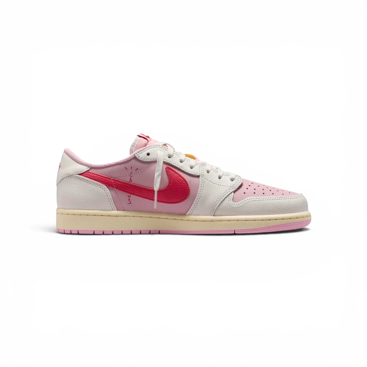 Air Jordan 1 Low Travis Scott “Sail Tropical Pink”