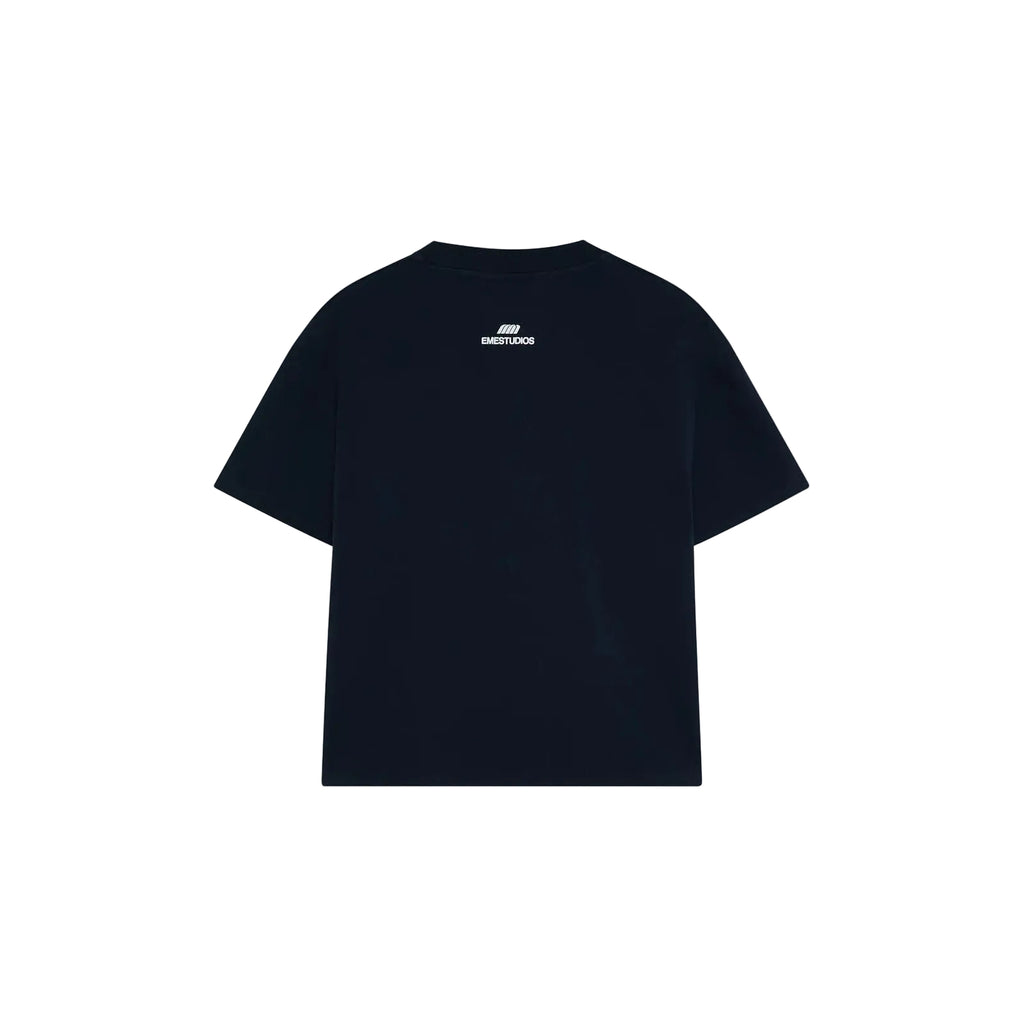Eme Studios arc navy oversized tee