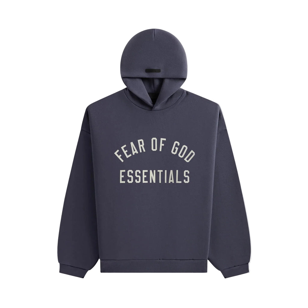 Essentials Fleece Hoodie Marine
