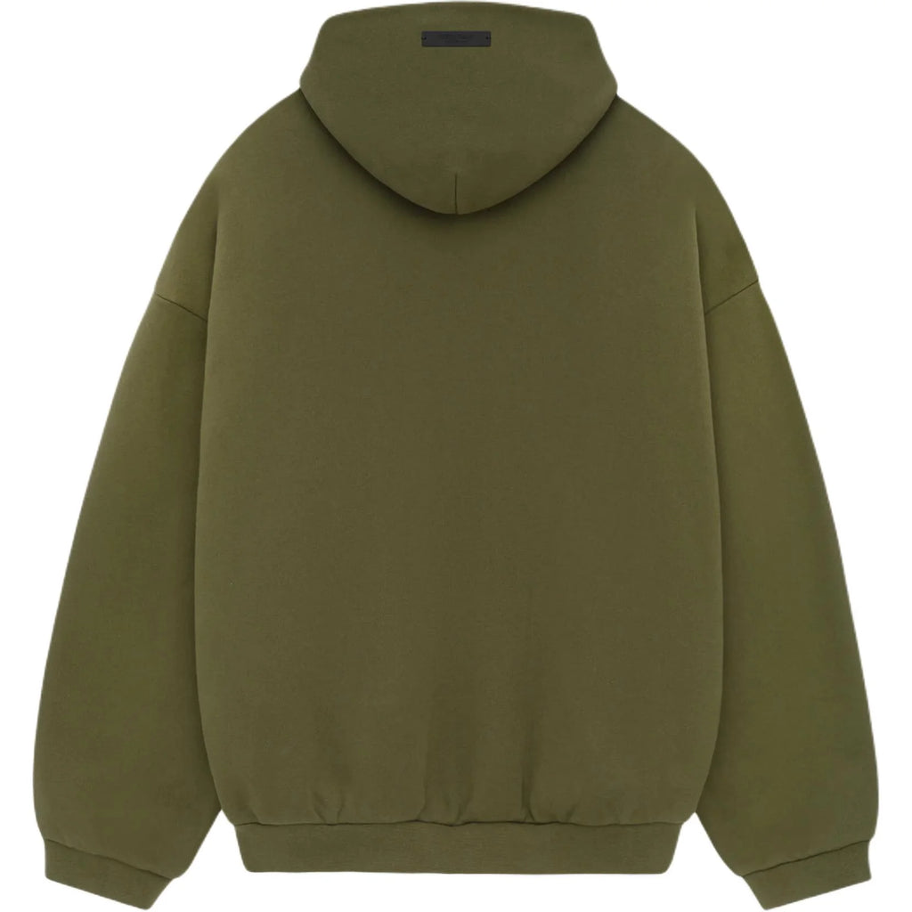 Fear of God ESSENTIALS Fleece Hoodie Military