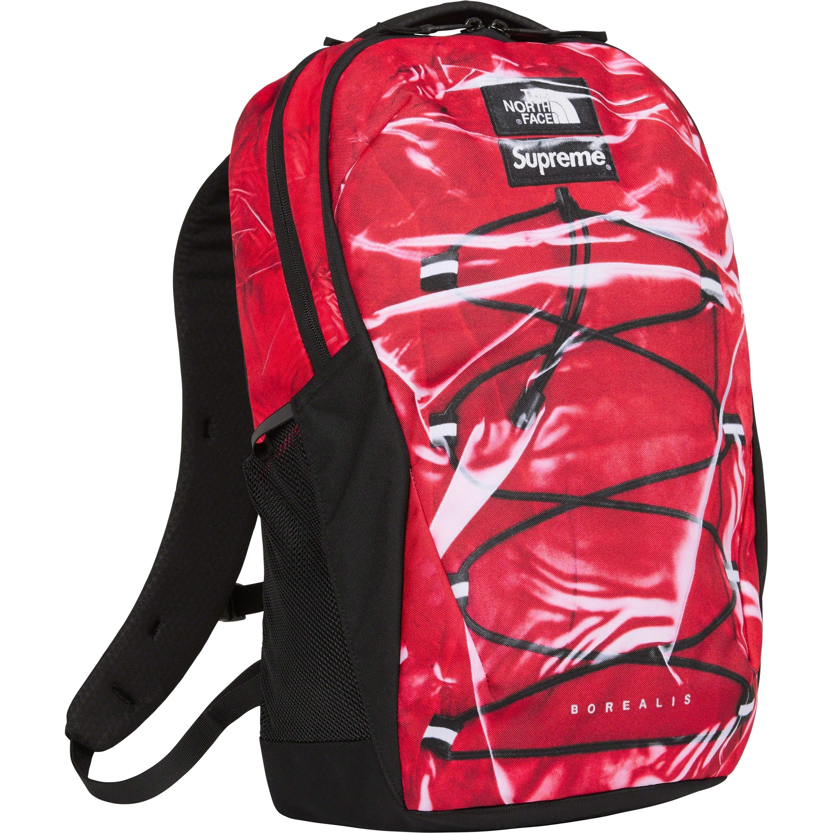 Supreme x The North Face Printed Borealis Backpack 'Red'
