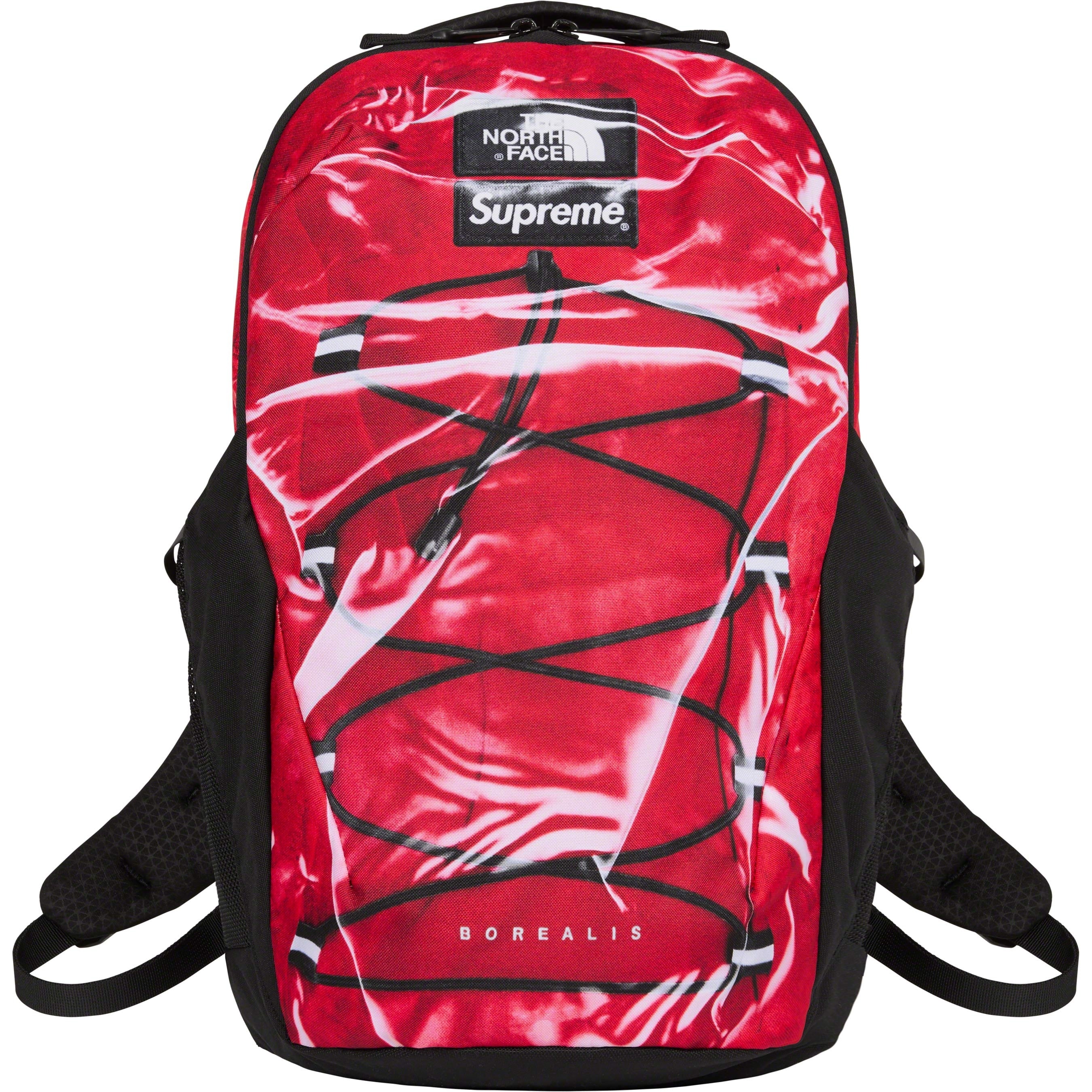 Supreme x The North Face Printed Borealis Backpack 'Red'