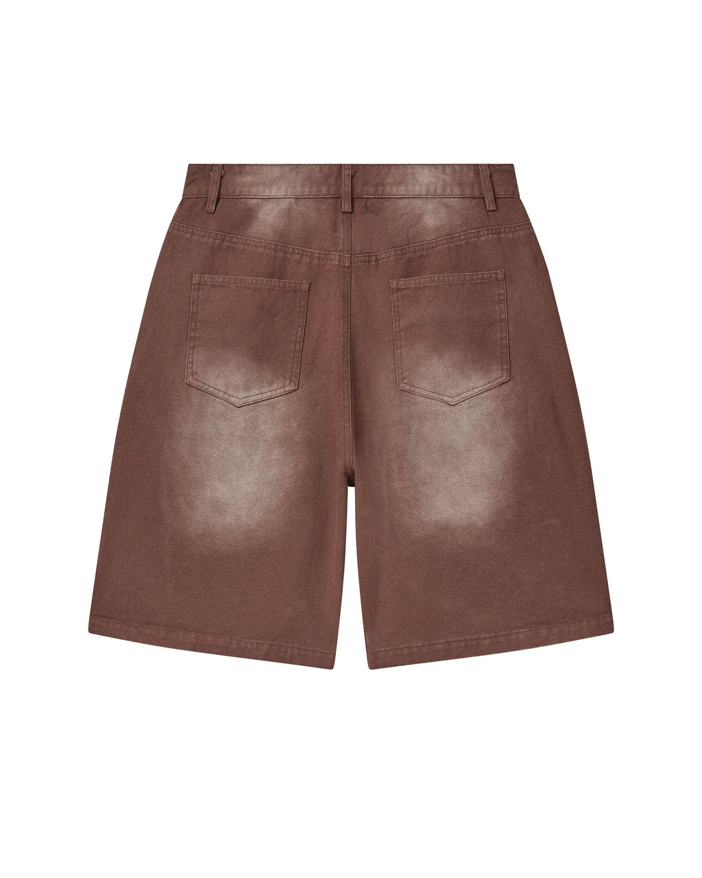 Vale "1980s" Brown Jean Shorts