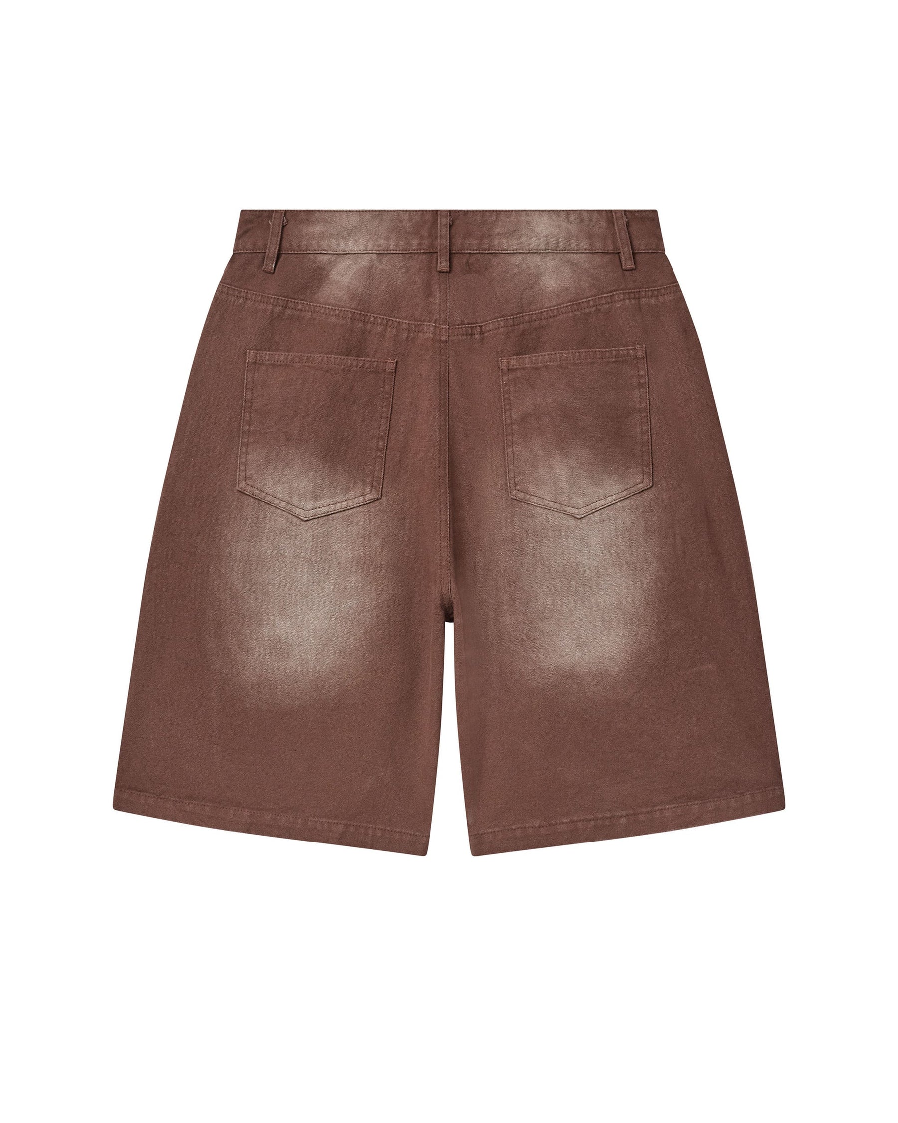 Vale "1980s" Brown Jean Shorts