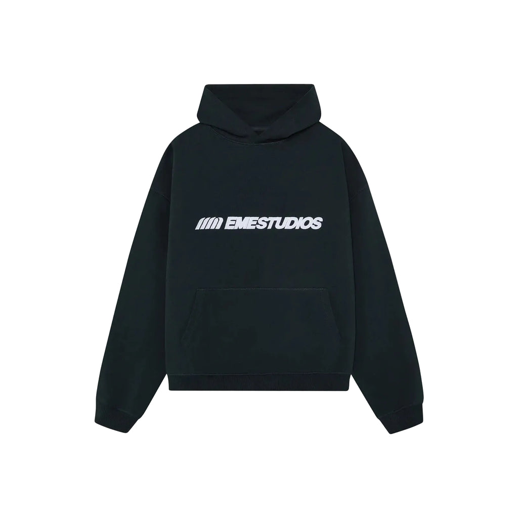 Eme Studios navy oversized hoodie