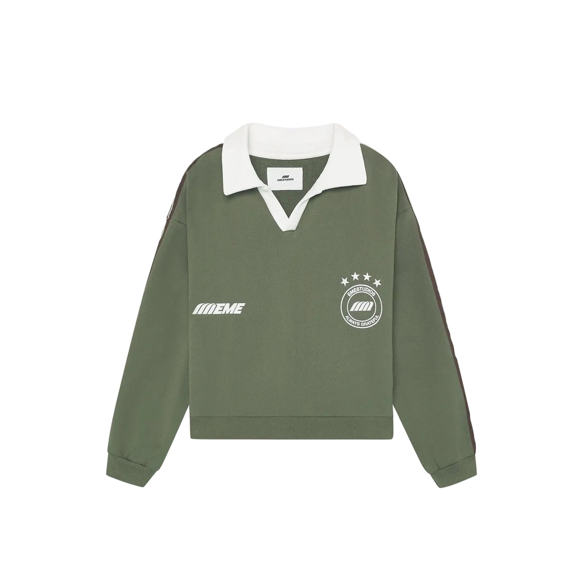 Eme Studios cane forest polo crewneck