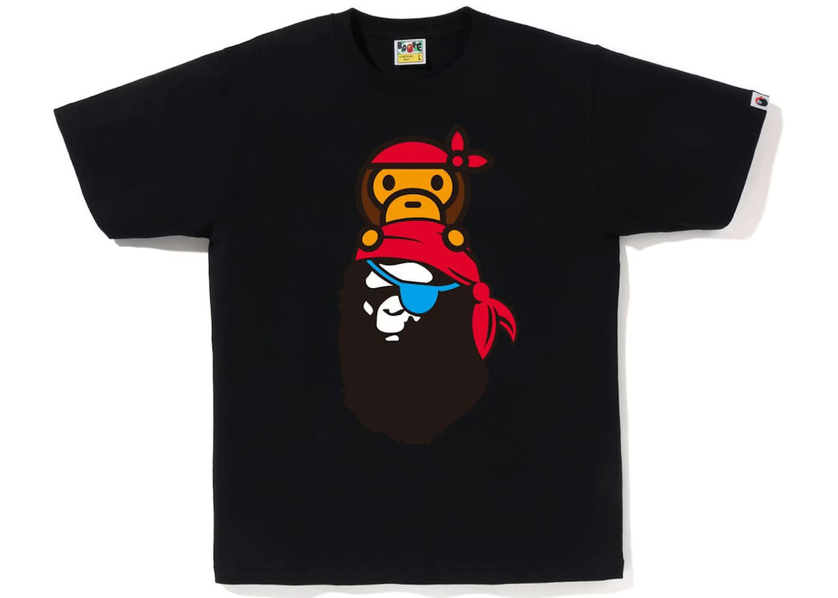 BAPE Pirate Milo On Ape Head Camiseta