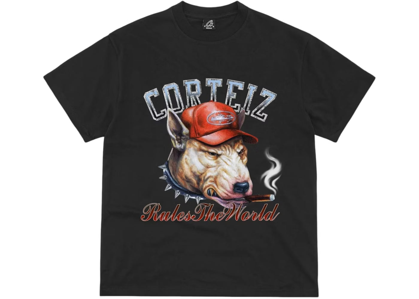 Corteiz DOG Pound Tee Black