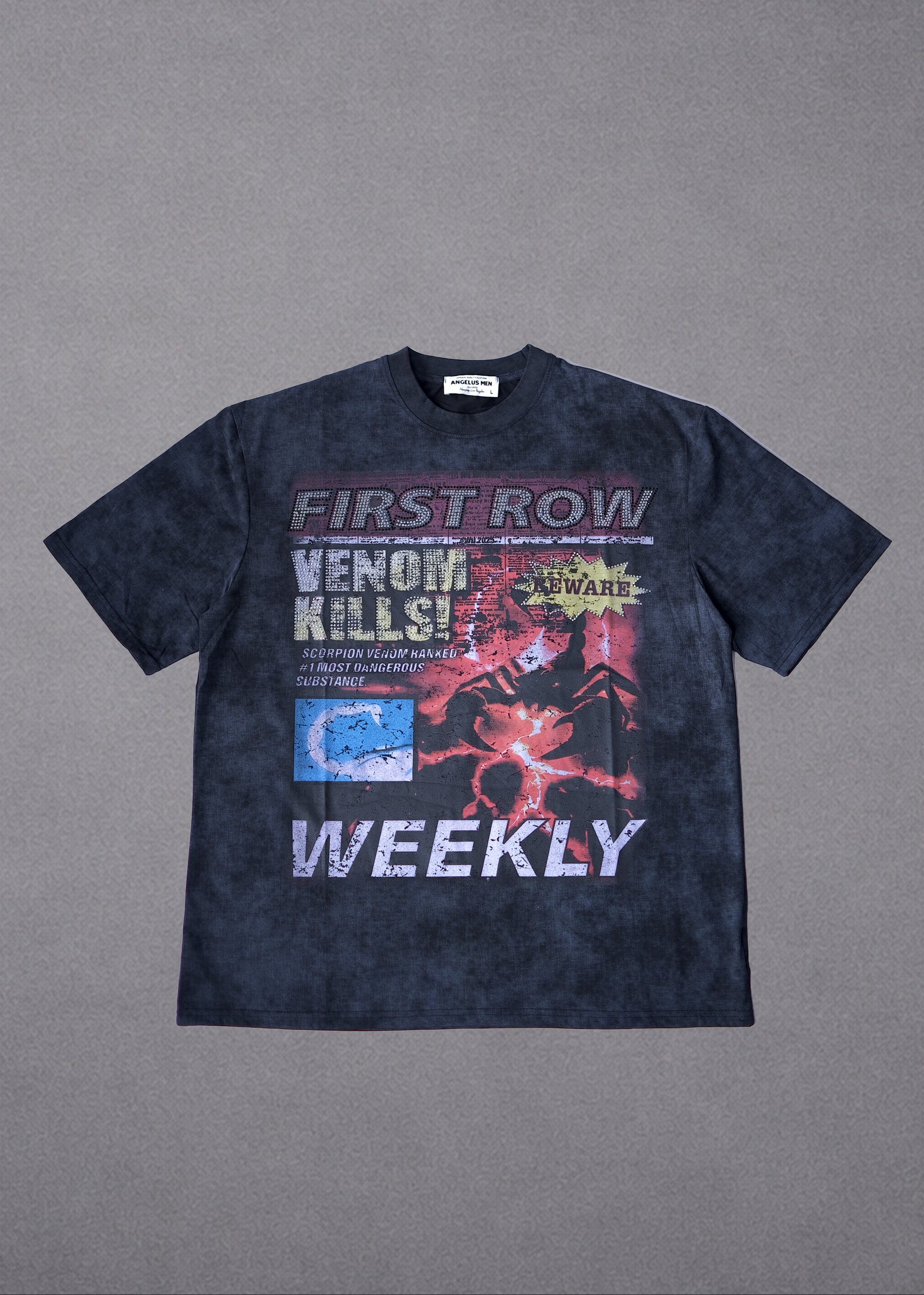 Firstrow Tee Black