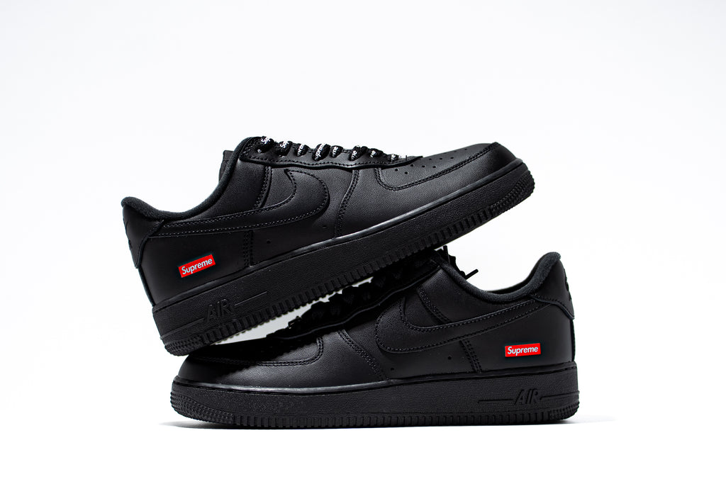 Supreme x Nike Air Force 1 Low 'Box Logo - Black'