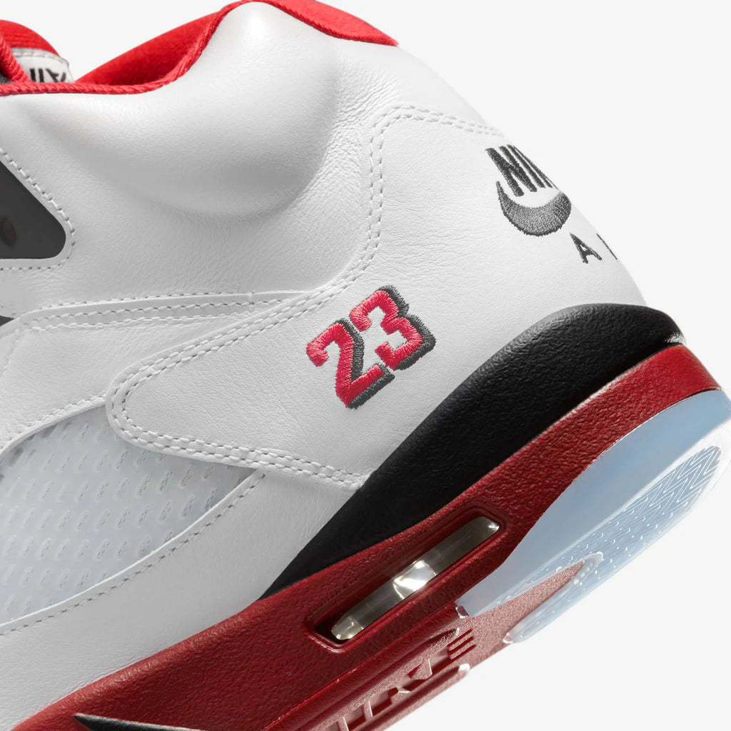 Air Jordan 5 Retro 'White Fire Red'