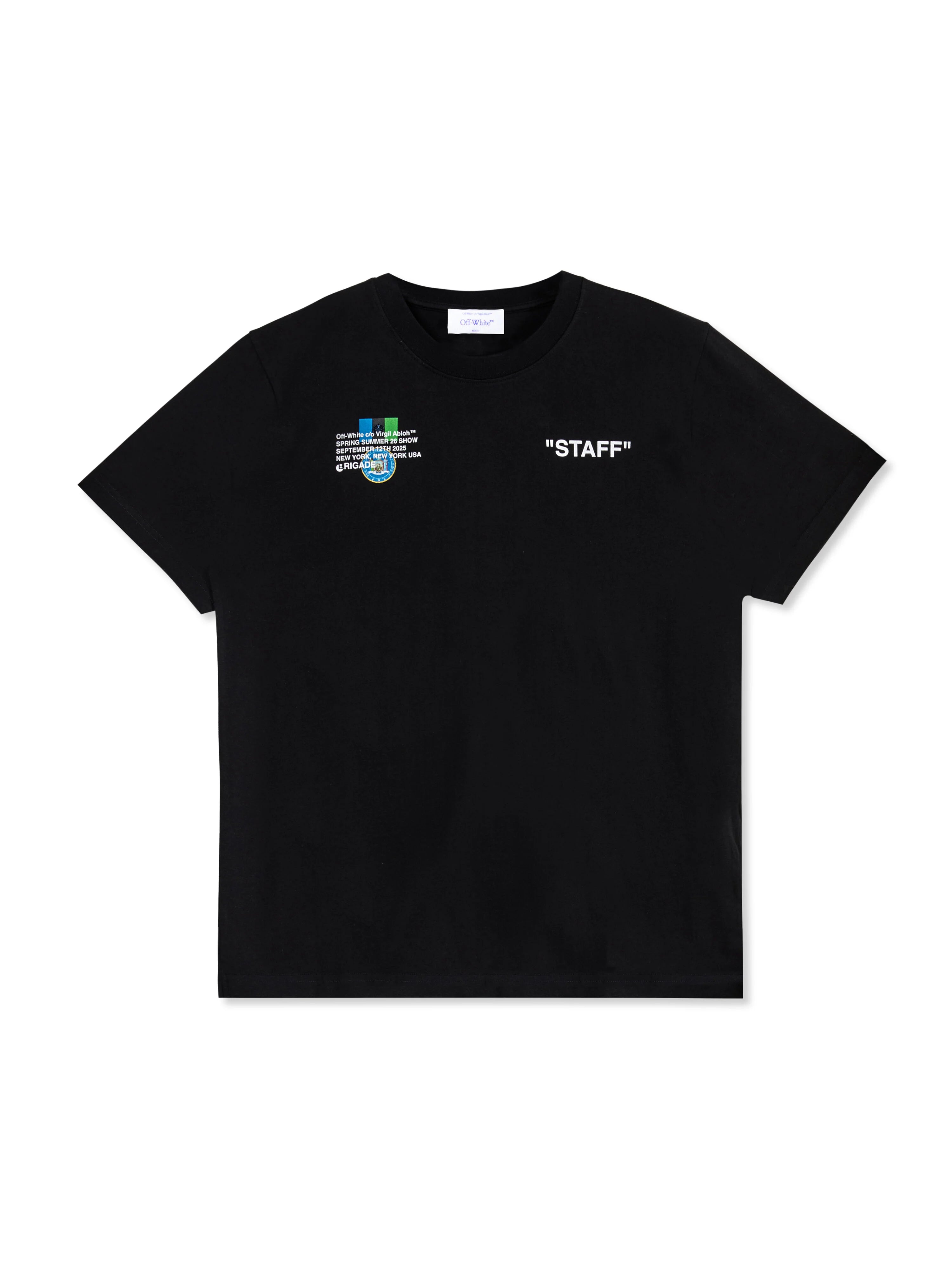 Off White X Brigade Staff T-Shirt