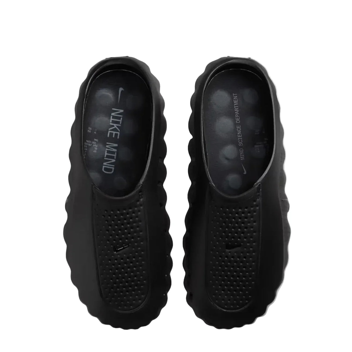 NIKE MIND 001 SLIDE TRIPLE BLACK