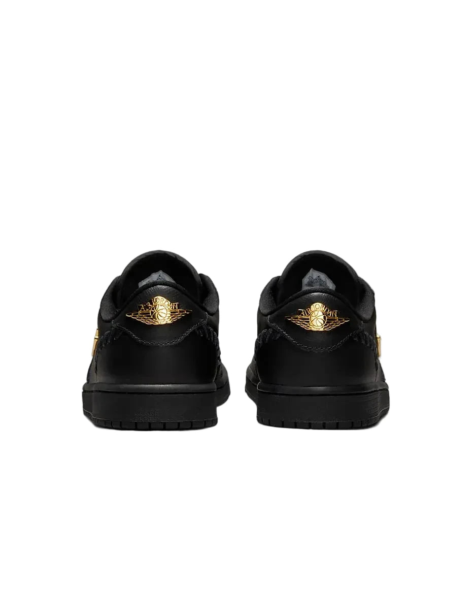 Air Jordan 1 Low "Method of Make Black Metallic Gold"
