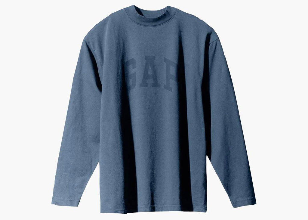 Yeezy Gap Engineered by Balenciaga Dove Longsleeve Tee Dark Blue