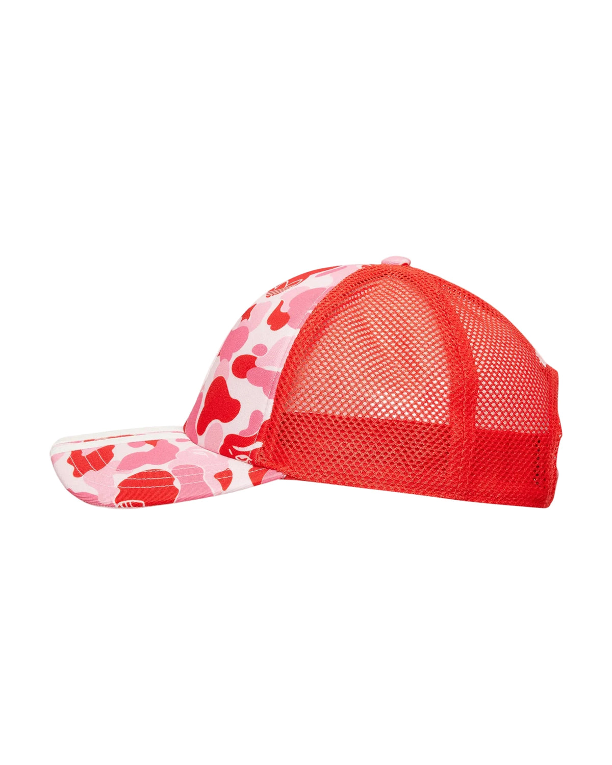 Adidas BAPE Trucker Cap Clear Pink