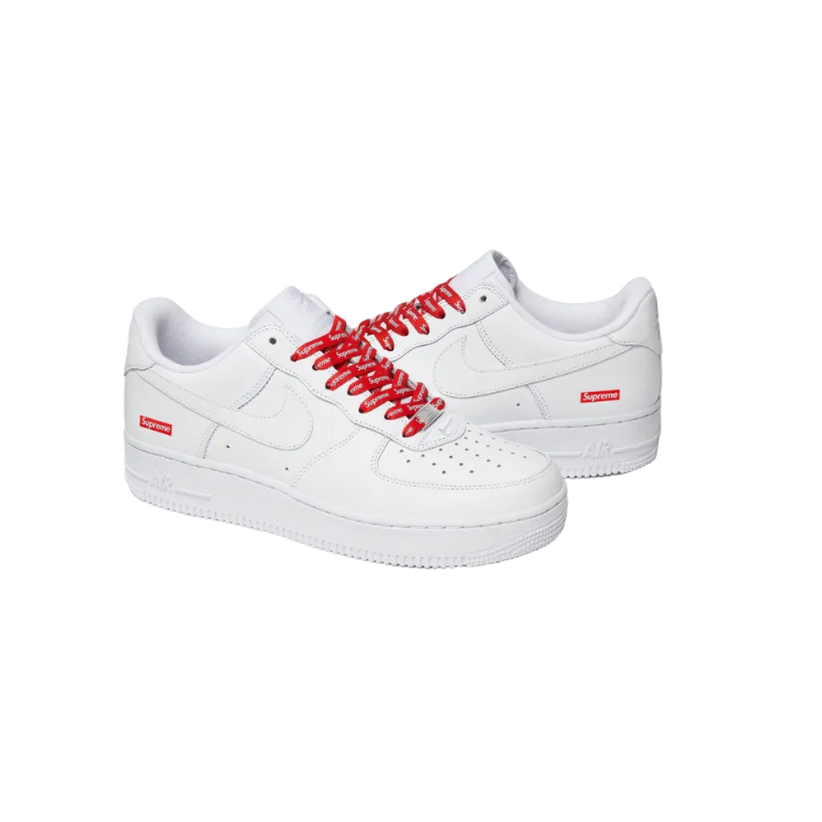 Supreme Nike Air Force 1 Low White Red