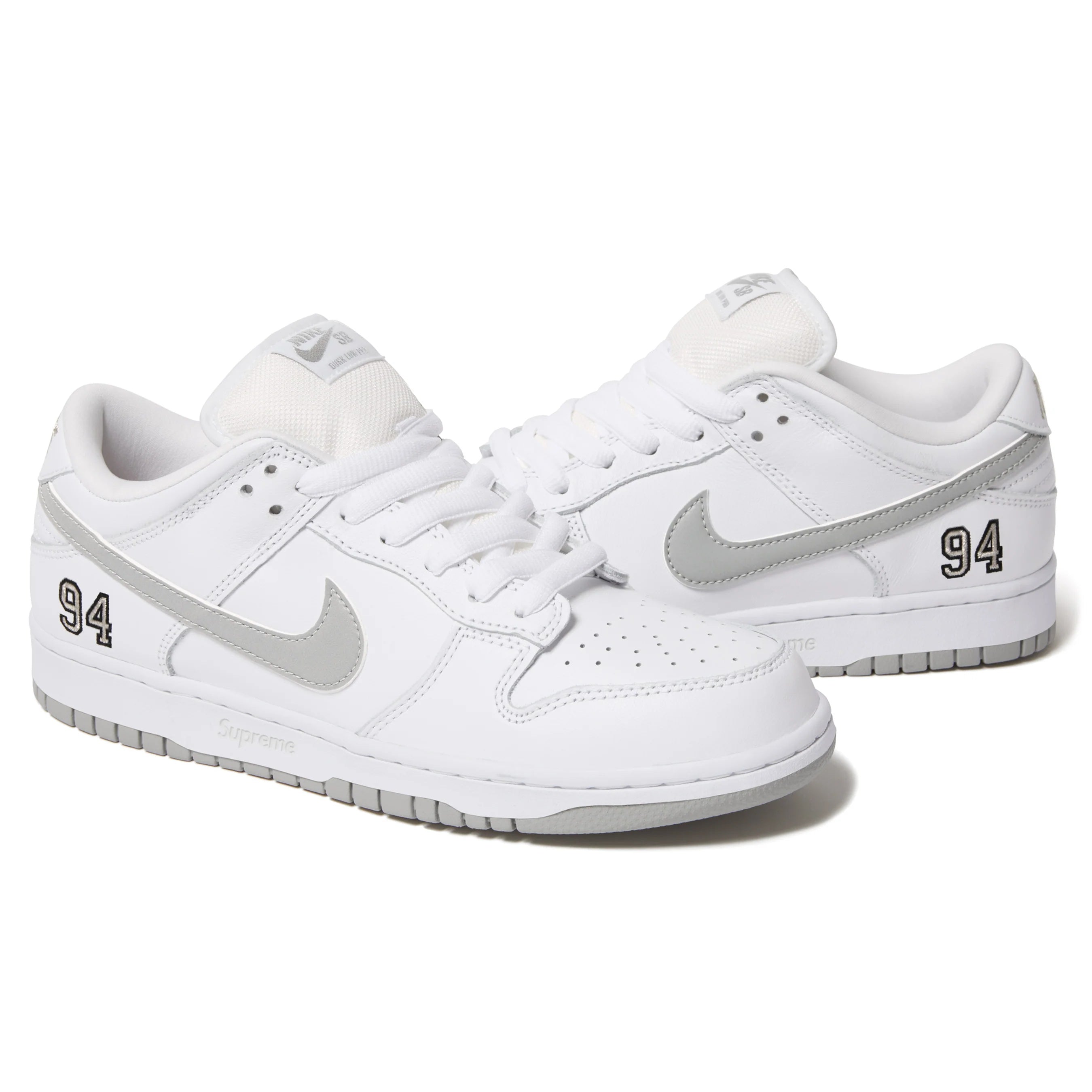 Supreme Nike SB Dunk Low White