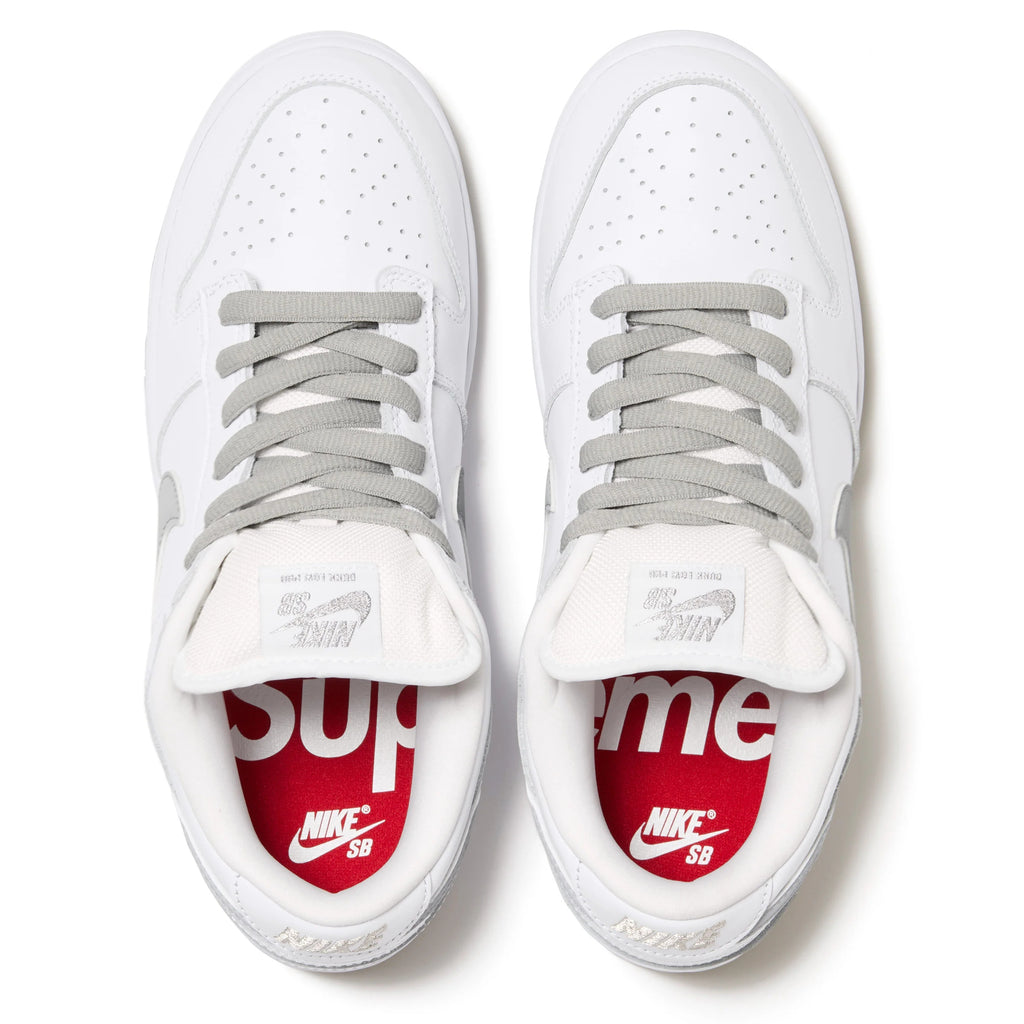 Supreme Nike SB Dunk Low White