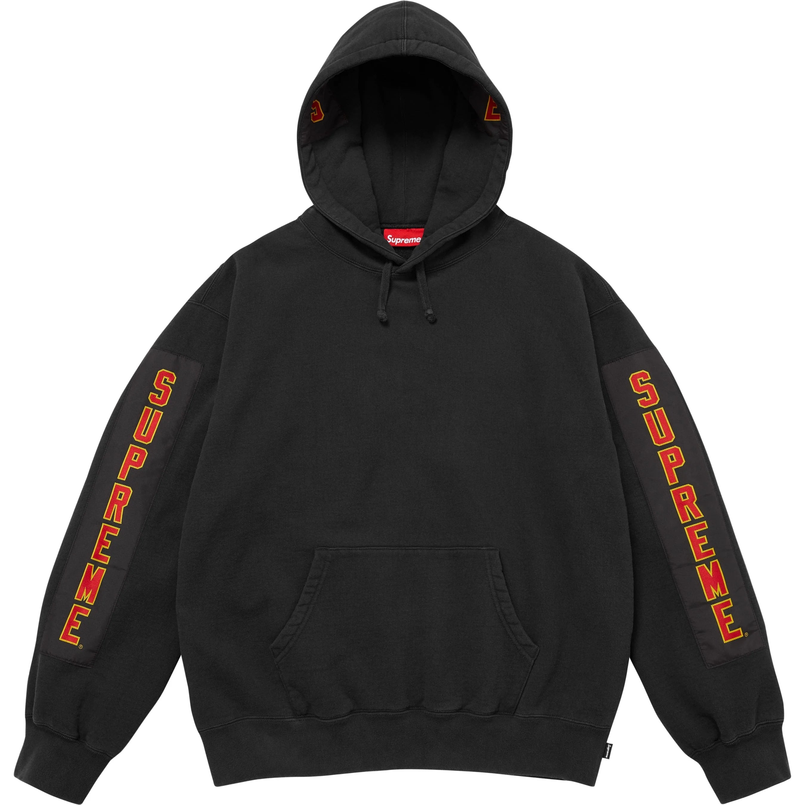 Supreme Woven Patches Hooded Sweatshirt (FW25)