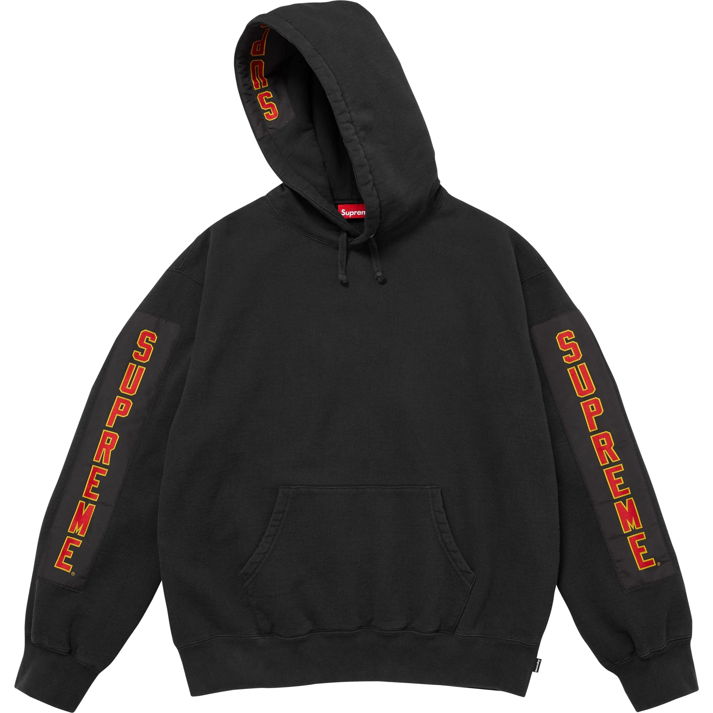 Supreme Woven Patches Hooded Sweatshirt (FW25)