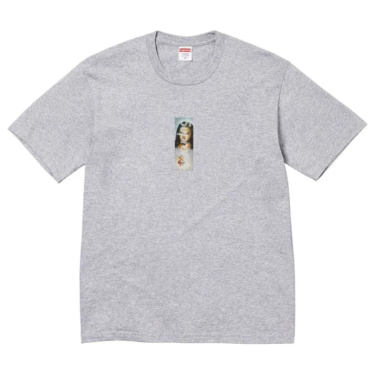 SUPREME Prayer Card Box Logo Tee