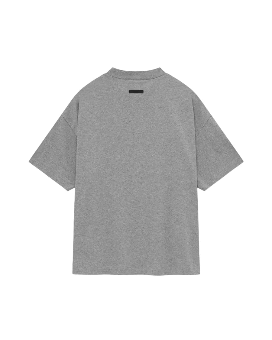 FEAR OF GOD ESSENTIALS Jersey Crewneck Tee Dark Heather