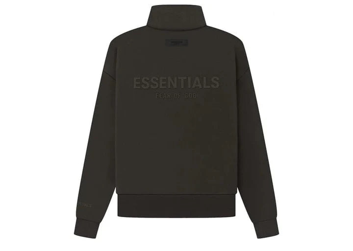 Fear Of God Essentials Fullzip Jacket (SS23) Off Black