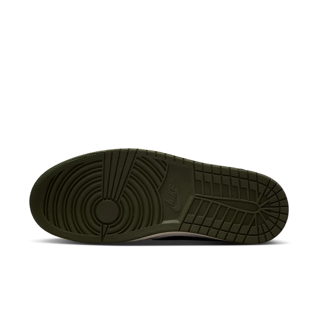 Air Jordan 1 Low OG Medium Olive and Summit White