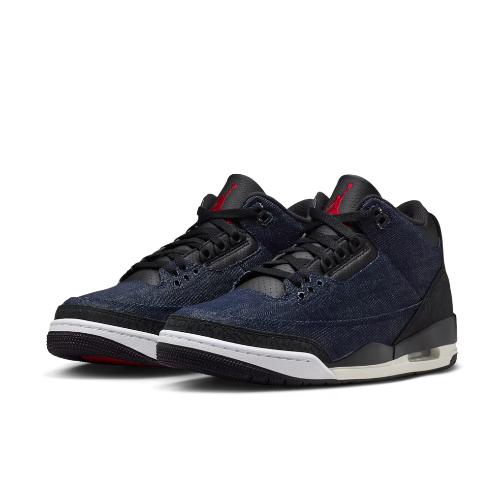 Air Jordan 3 x Levi's Indigo and Gym Red