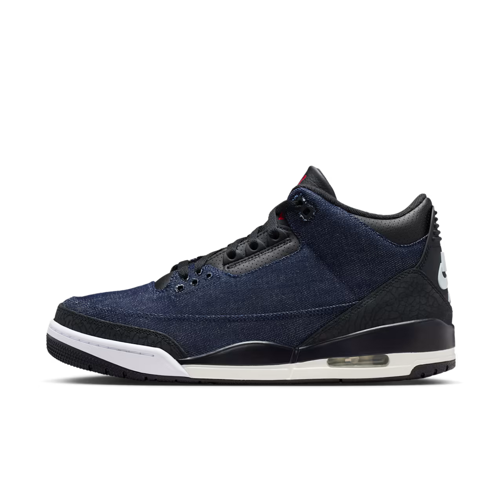 Air Jordan 3 x Levi's Indigo and Gym Red