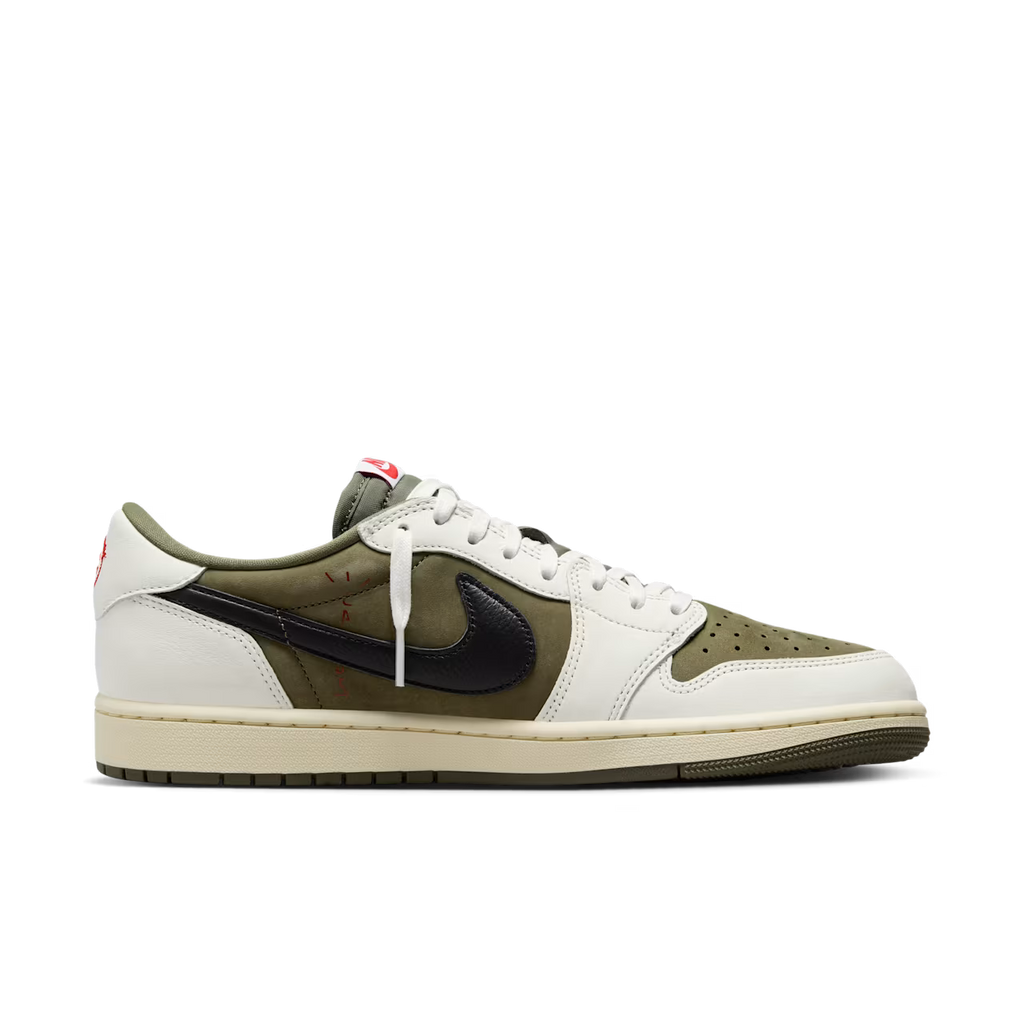 Air Jordan 1 Low x Travis Scott  Reverse Olive