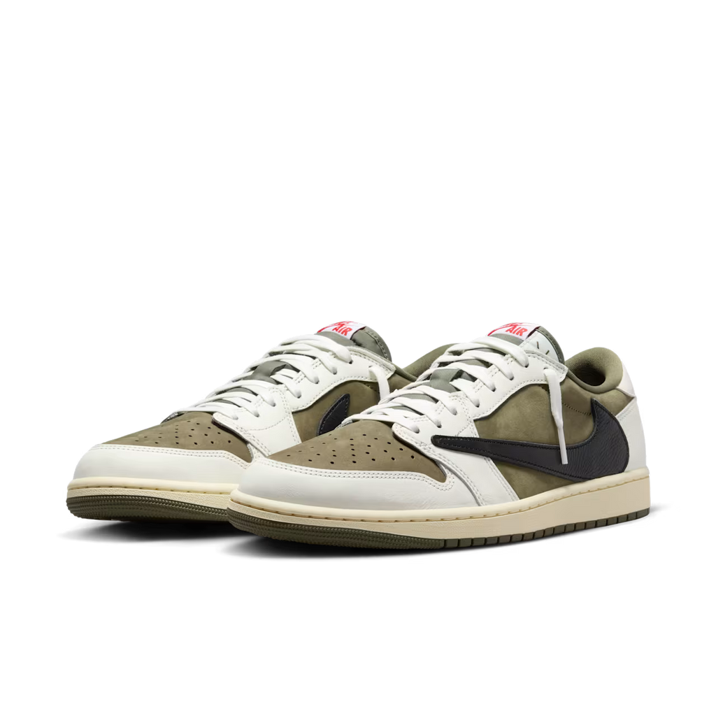 Air Jordan 1 Low x Travis Scott  Reverse Olive