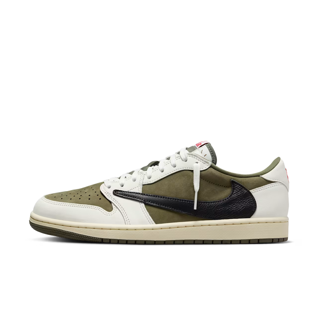 Air Jordan 1 Low x Travis Scott  Reverse Olive
