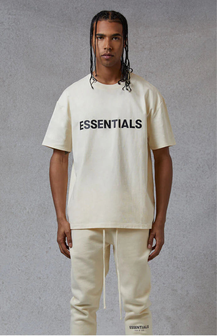 Fear Of God SS20 Essentials Tee Cream