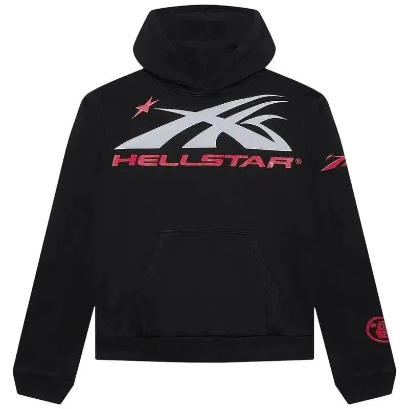 Hellstar Sports Logo Hoodie Black/Red