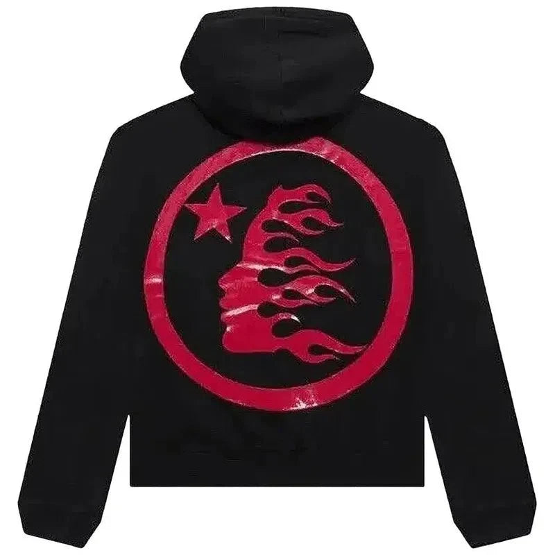 Hellstar Sports Logo Hoodie Black/Red