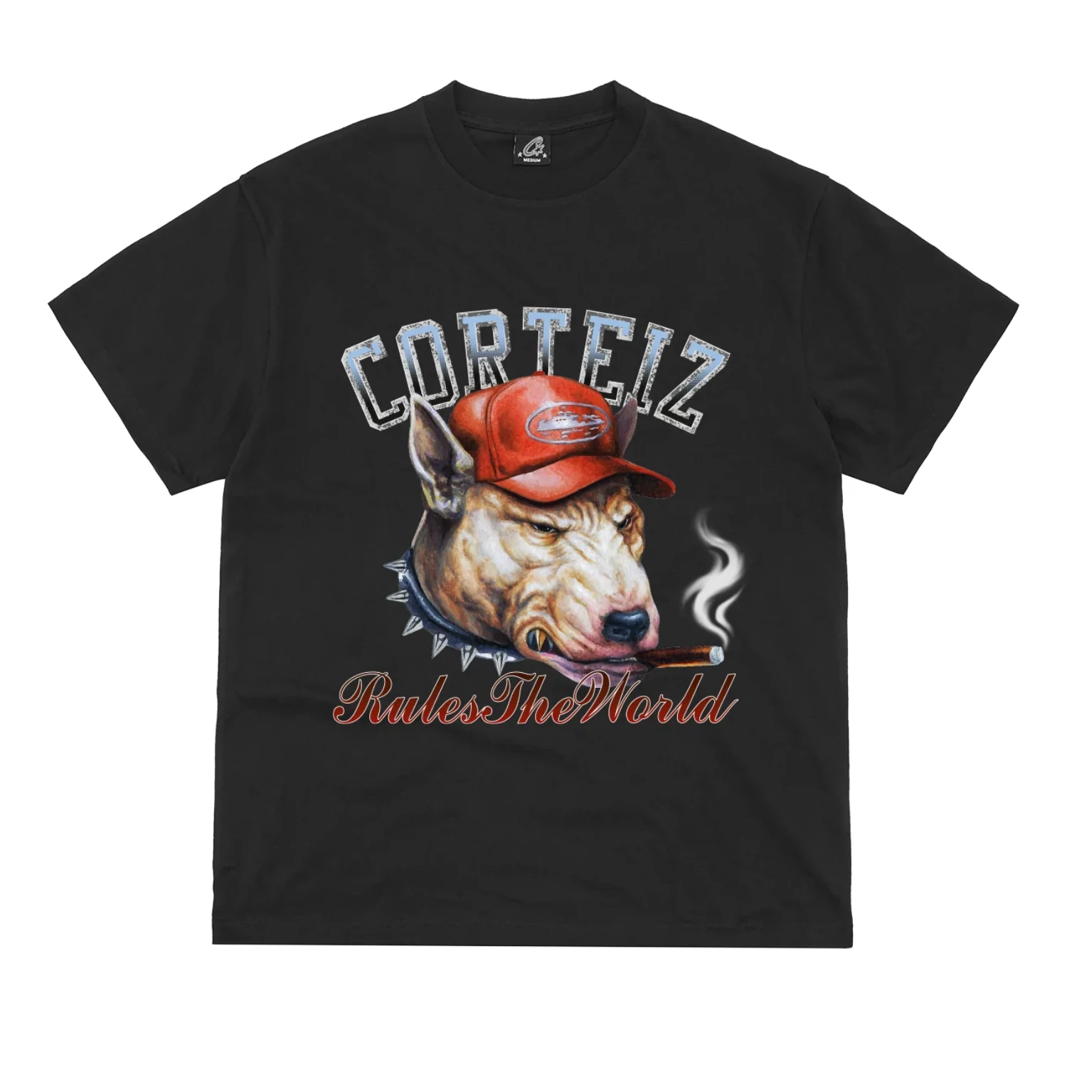 Corteiz DOG Pound Tee Black