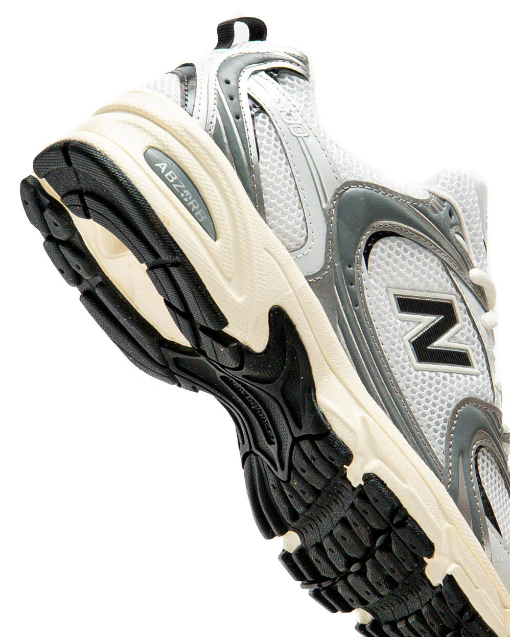 New Balance 530 Silver Metallic Black Cement