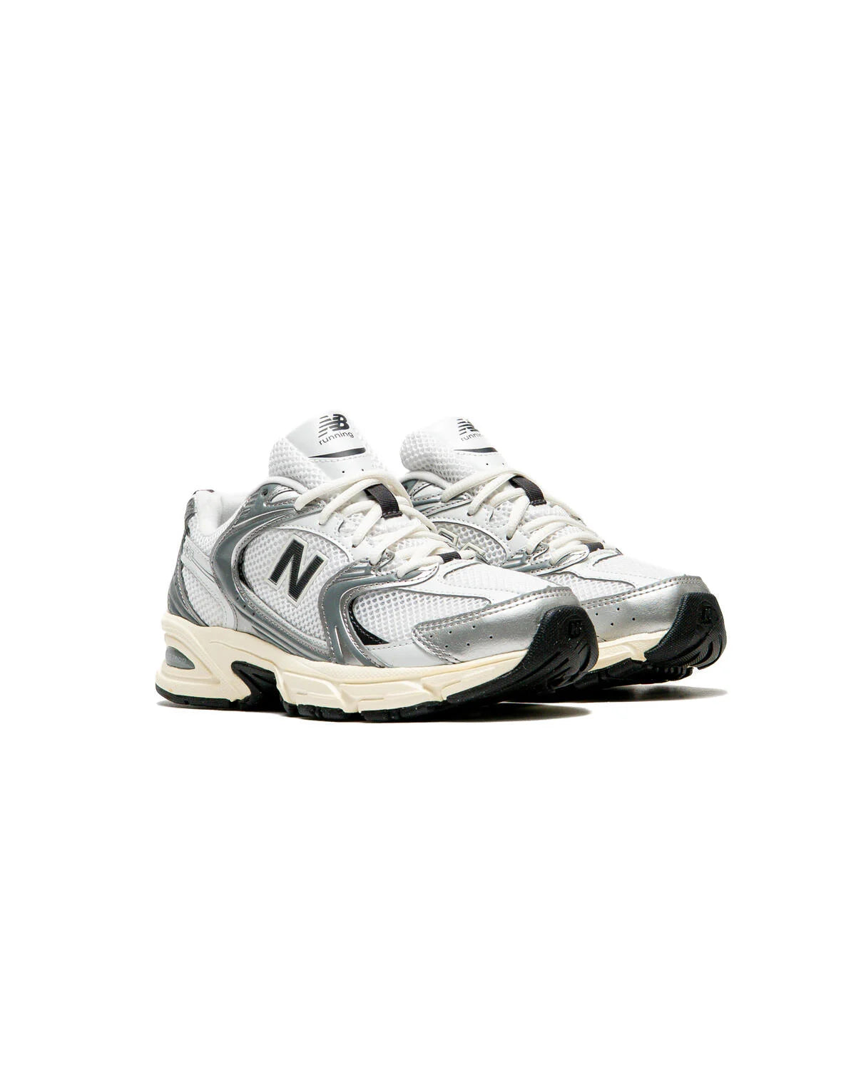 New Balance 530 Silver Metallic Black Cement
